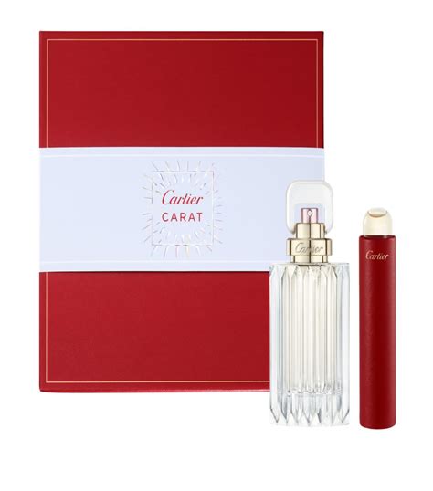 cartier carat perfume set.